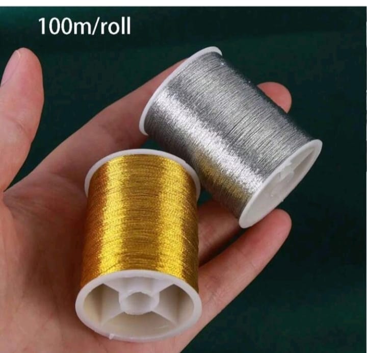 Métallique argent et doré